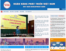 Tablet Screenshot of home.vdb.gov.vn